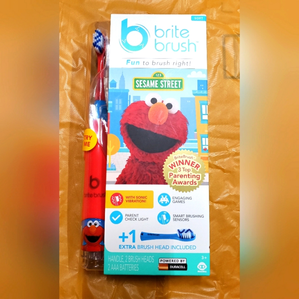 Elmo Brite Brush - kids electric singing toothbrush